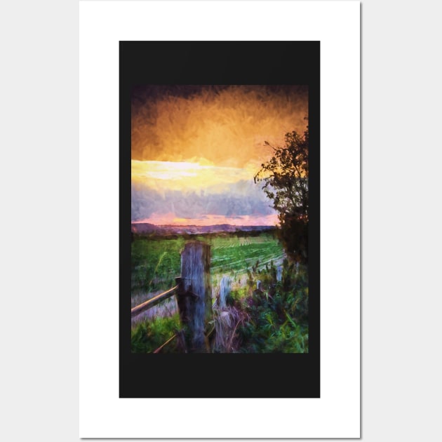 Dreaming at Dusk Wall Art by InspiraImage